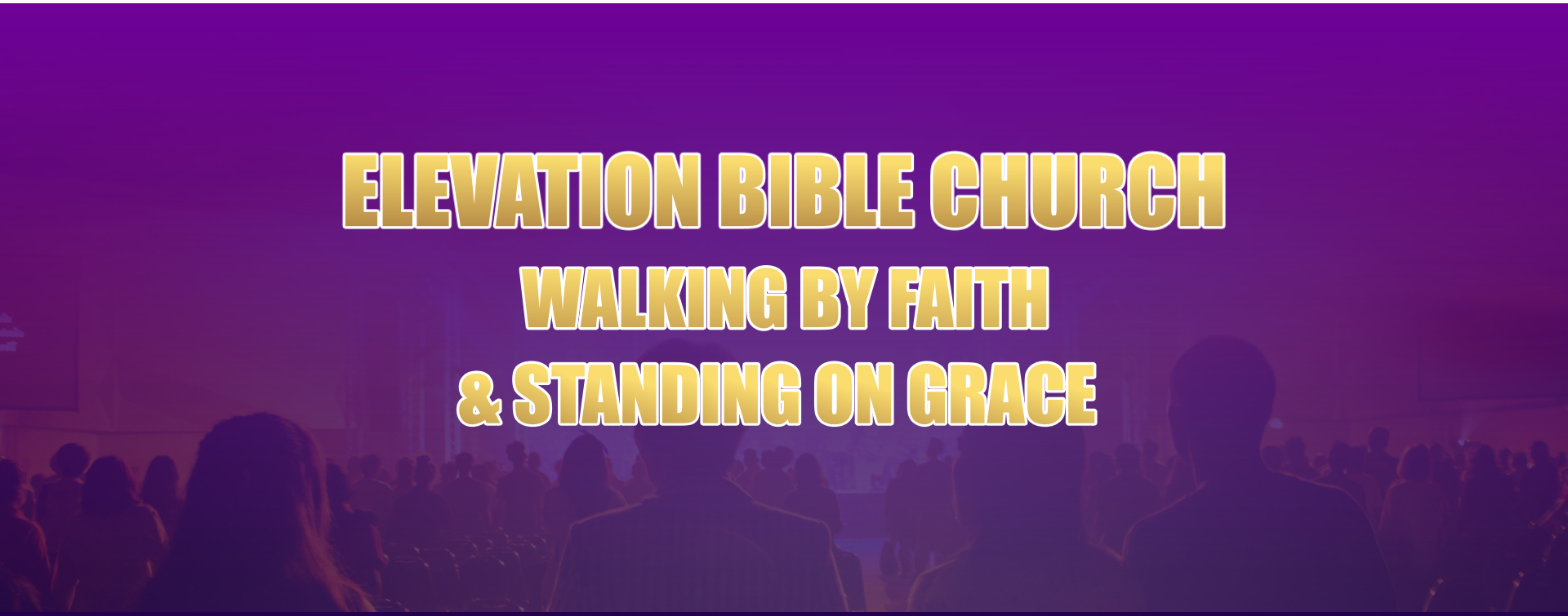 Walking by faith and standing on grace
